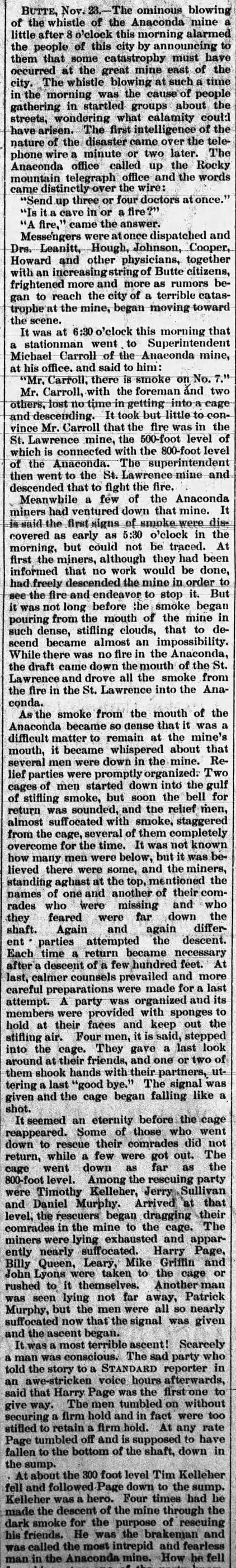 The article, column 1 of 3