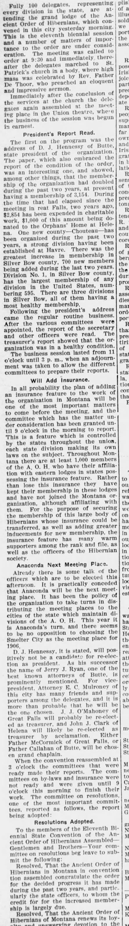 The article, column 1 of 3