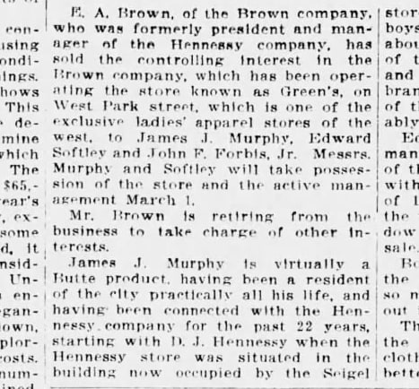 The article, column 1 of 2