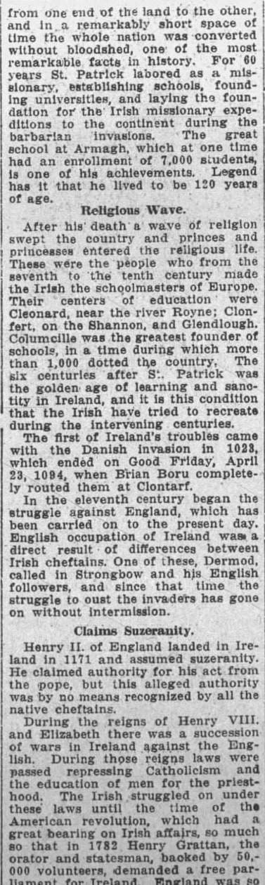 The article, column 6 of 7