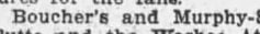 "Boucher's and Murphy"