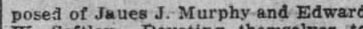 "posed of Jaues J. Murphy and Edwar"
