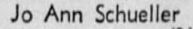 "Jo Ann Schueller"